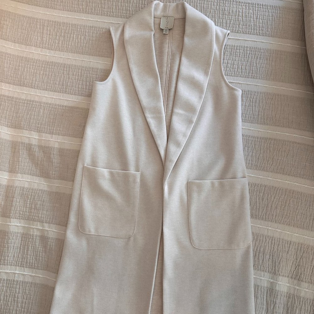 JOIE Open Front Duster | Sleeveless Cardigan